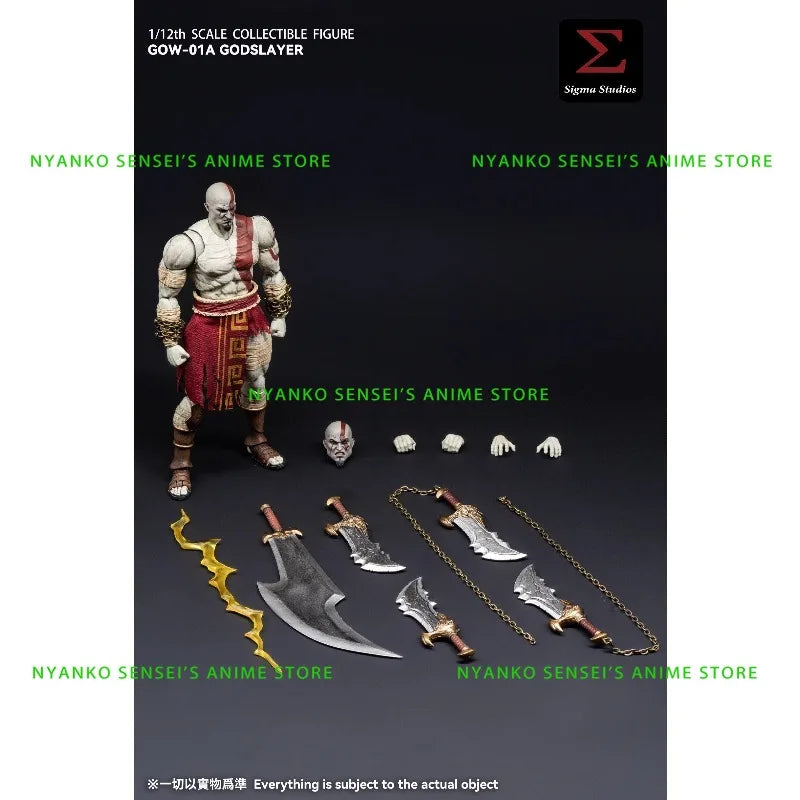 Auf Lager SIGMA STUDIOS GOW-01A GODSLAYER Li Kui 1/12 Maßstab Actionfigur Anime Modelle Spielzeug Puppe Geschenk Hobby Sammlerstück