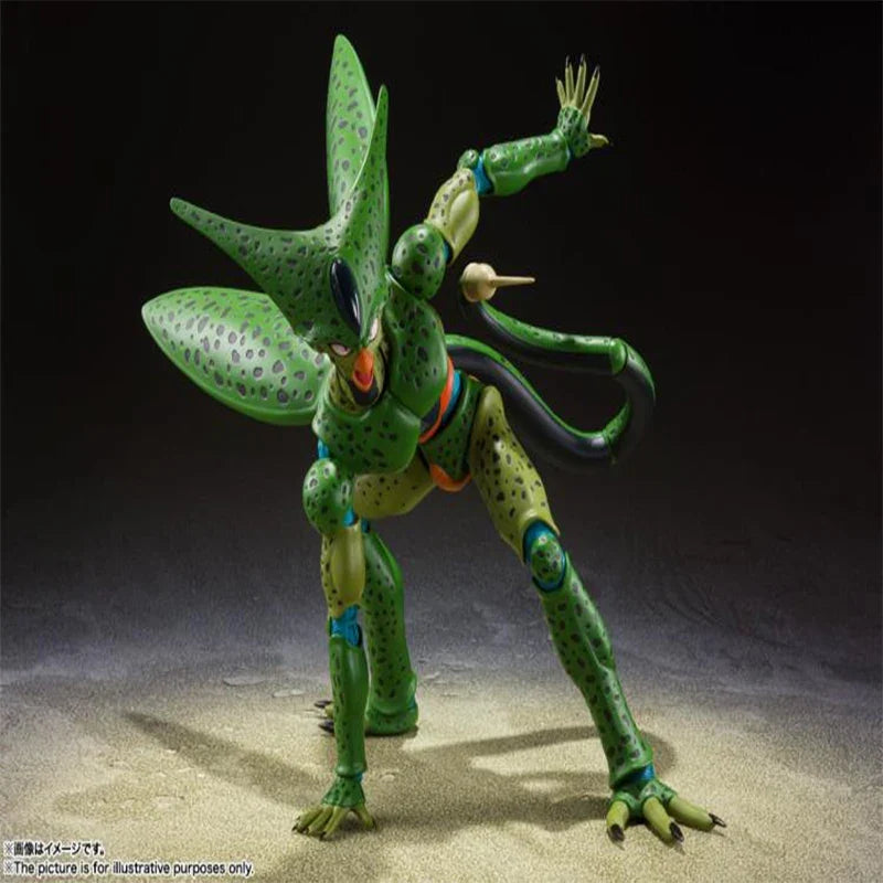 100% Original Bandai In Stock S H Figuarts Original Anime Dragon Ball Cell Action Figure Model Toy Gift DT