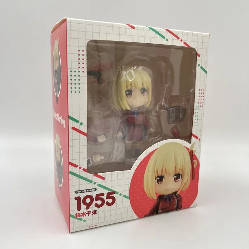 20cm Lycoris Recoil Nishikigi Chisato Anime Figure Inoue Takina Yukata de Odekake Action Figure Collectible Model Doll Toys Gift
