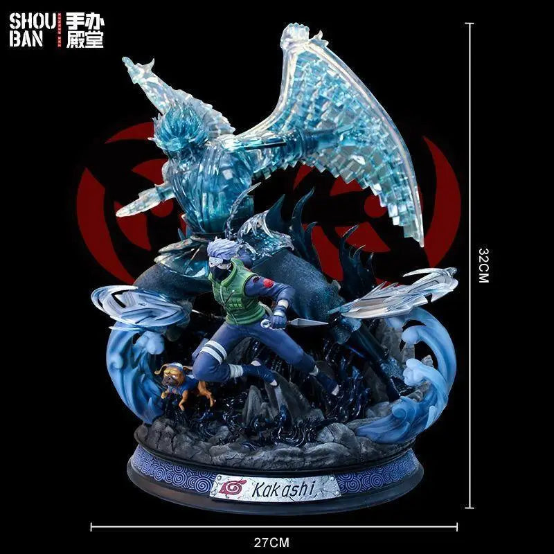 Naruto Anime Figurines Gk Susanoo Uchiha Sasuke Hatake Kakashi Uzumaki Naruto Figure Pvc Statue Model Doll Collectible Toy