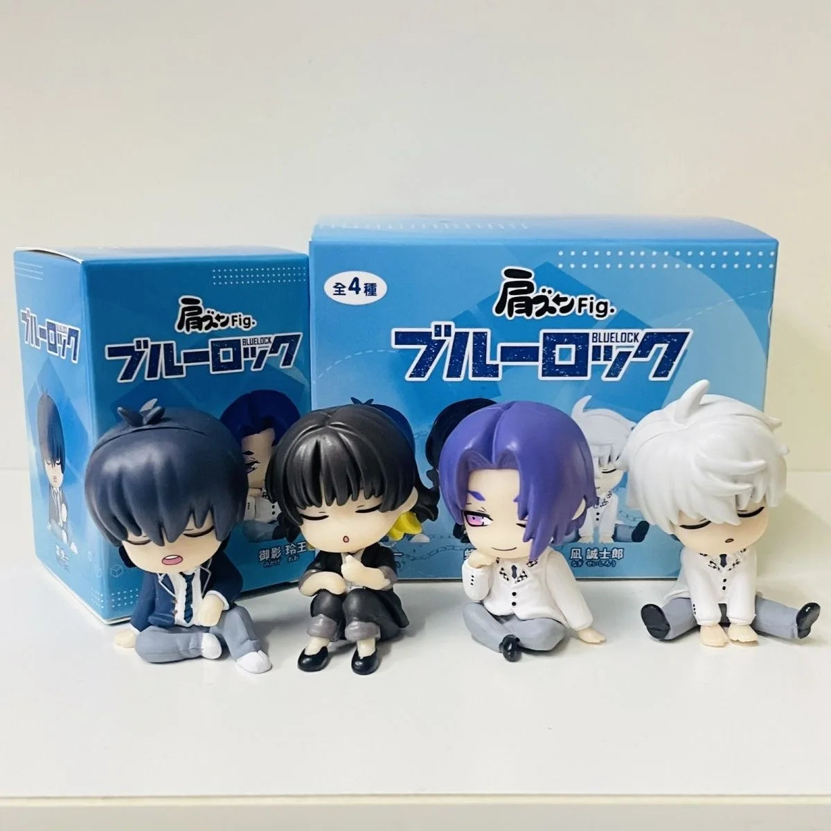 Blue Lock Anime Figures - Bachira Meguru Nagi Seishiro Isagi Yoichi Mikage Reo Q Version PVC Statue Dolls Collectible Gifts