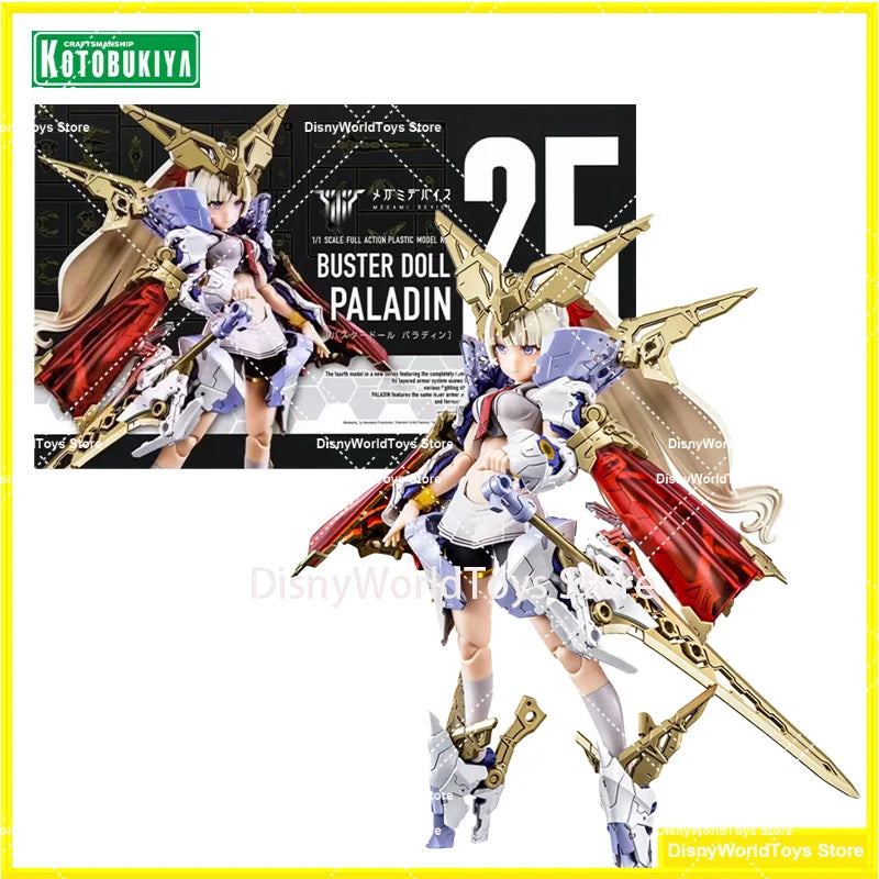 100% Original KOTOBUKIYA KP685 Megami Device Buster Doll Paladin 25 In Stock Anime Action Collection Figures Model Toys