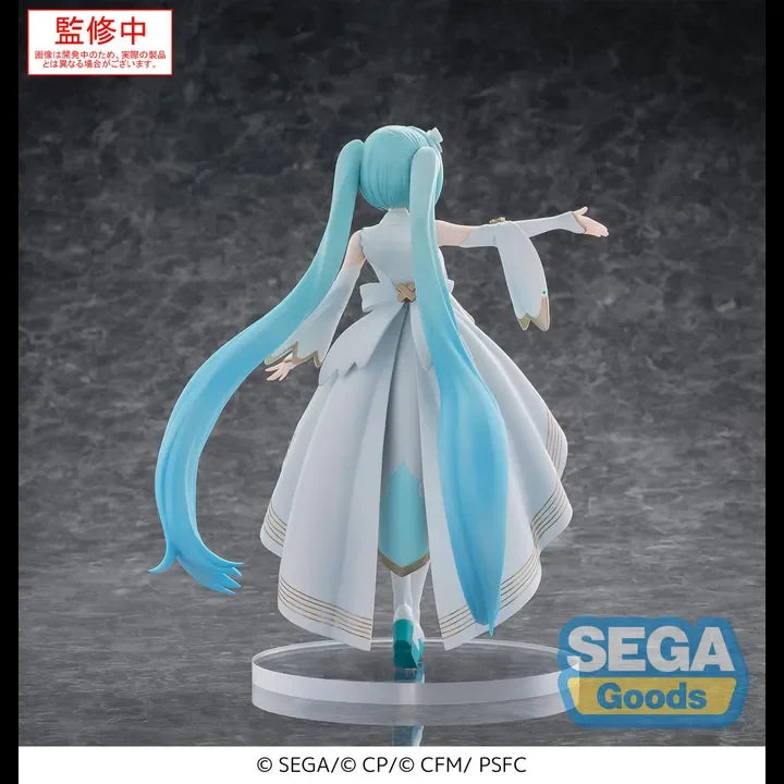 Original SEGA Luminasta Hatsune Miku Action Figure Gekijouban Project Sekai Kowareta Sekai to Utaenai Miku PVC Model Collection