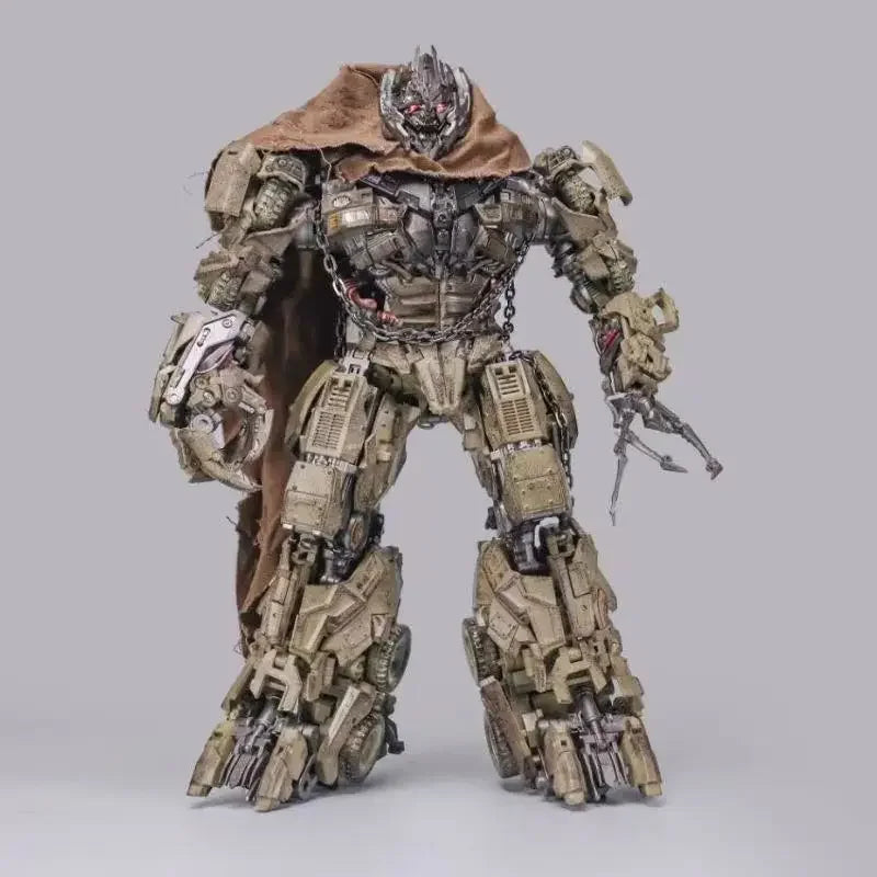 In Stock DP01V Oil Tank Via Upgraded Version Yellow Green Megatron Movie Version Model Toys