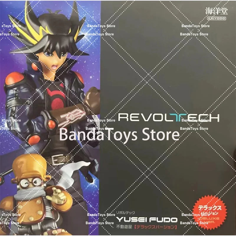 In Stock Original KAIYODO Revoltech Yu Gi Oh 5D's Yusei Fudo Anime Action Collection Figures Model Toys