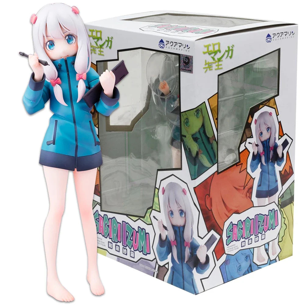 2 Model Toy Gift Collection Actioin Figure 1/8 PVC 0CM Anime Eromanga Sensei Izumi Sagiri Figure Sportswear Dress Up