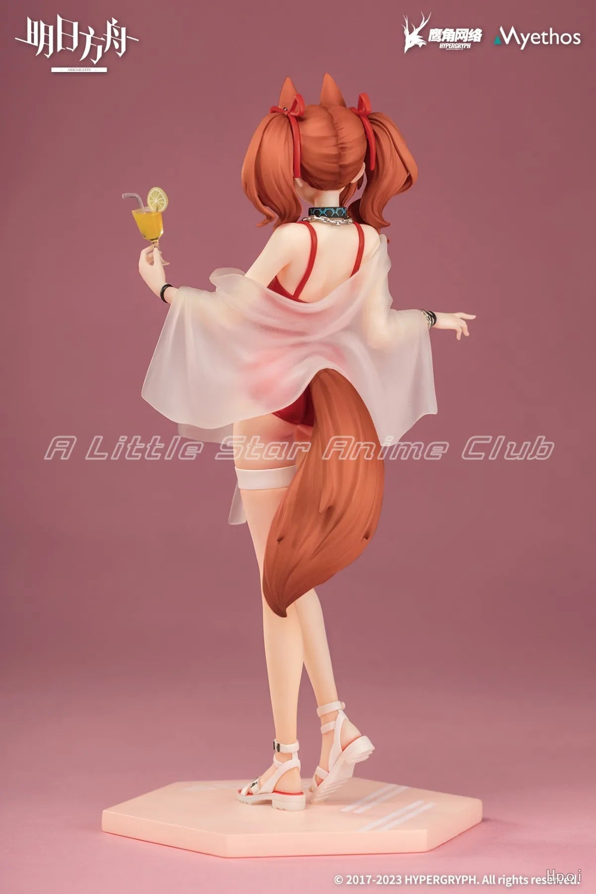In Stock Original Myethos Gift Series Arknights Angelina Summer 1/7 Animation Figure Model Collection Gift Toys