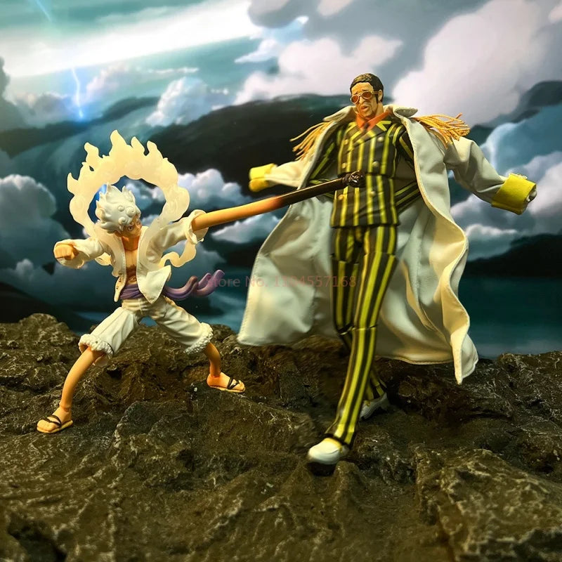 One Piece Shf Borsalino Admiral Cloak - 1/12 Scale Iron Wire Built-In Cosplay Accessory For Action Figure Gift