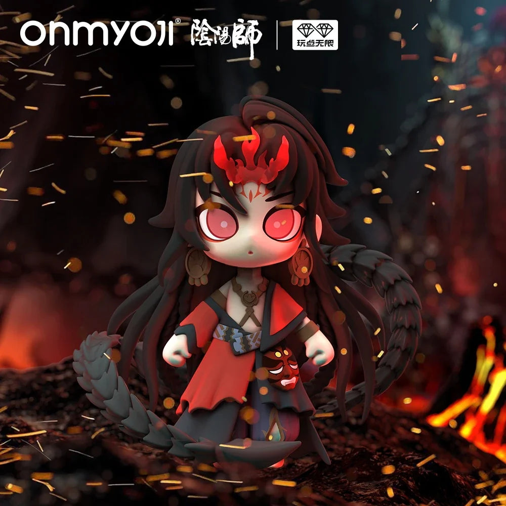 New Onmyoji Series 5 Blind Random Box Guess Bag Mystery Box Toys Anime Action Figure Desktop Ornaments Home Decor Dolls Gift