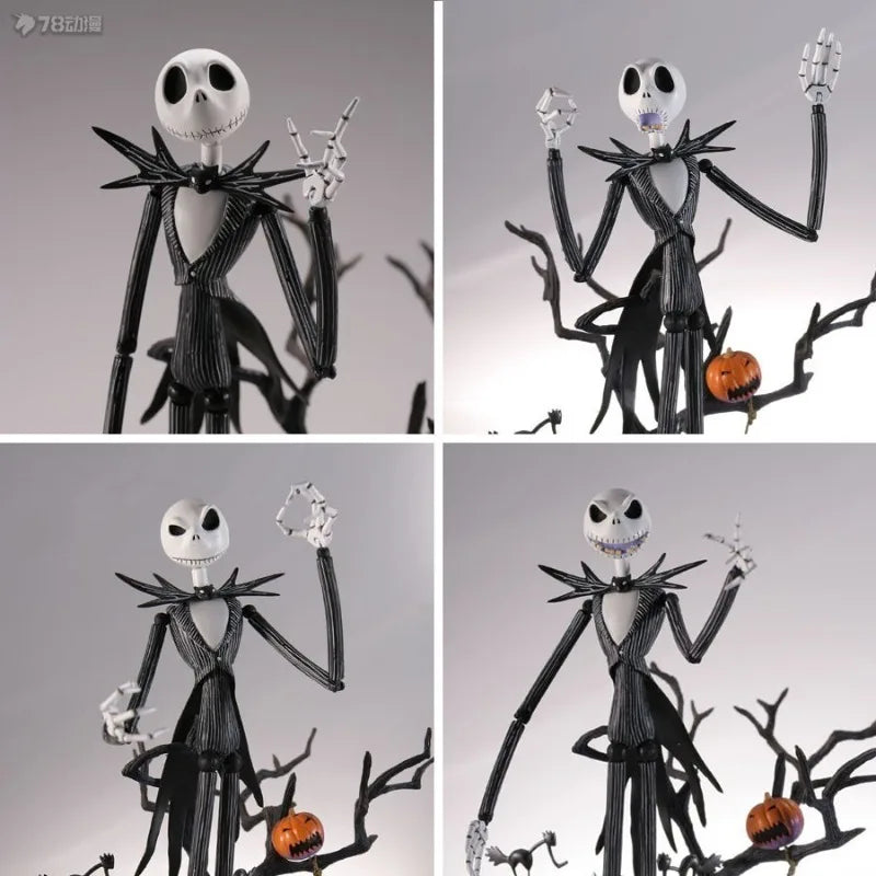 Kaiyodo Original Runner Technology Series Christmas Eve Thriller Jack \sally Action Figure Model Toys Ornaments Gifts for Boys