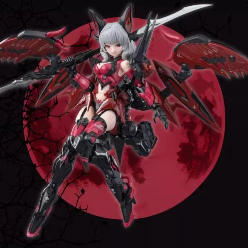 E-Model Original ATKGIRL Series CAMILLA 1/12 Anime Action Figure Assembly Model Toys Collectible Model Ornaments Gifts for Boys