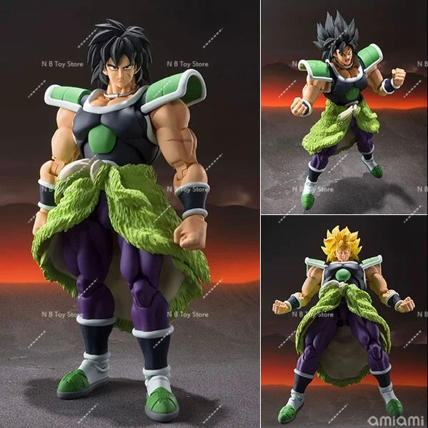 In Stock Bandai S.H. Figuarts Broly Dragon Ball Super Anime Figure Action Model Figures Toys Toys Gift