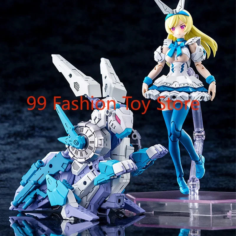 Original Kotobukiya Anime Action Figure MEGAMI DEVICE Chaos & Pretty ALICE Assembly Model Kit Collection Toy Gift for Children
