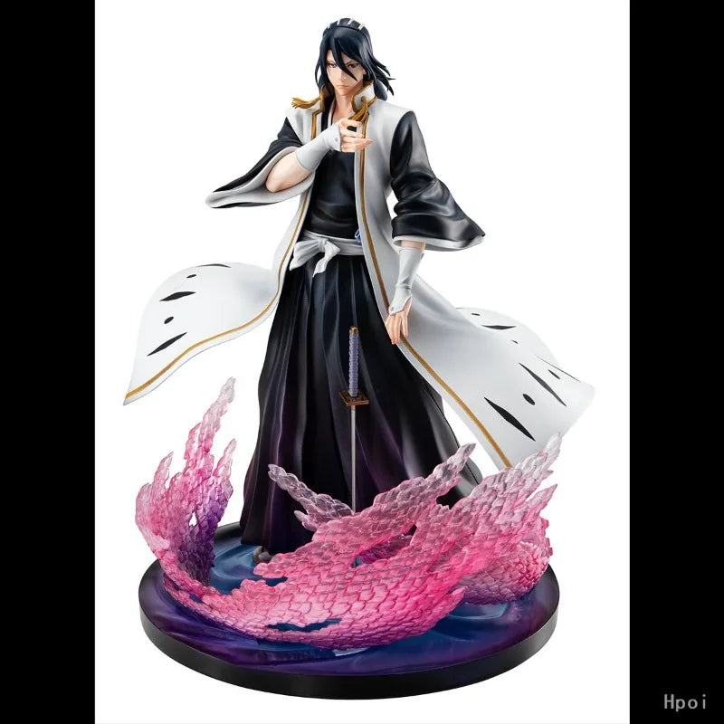 '-In Stock Original MegaHouse BLEACH Kuchiki Byakuya Thousand Years of Blood War Anime Figure Model Gift Toys Collect
