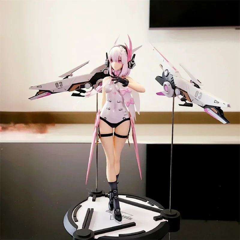In Stock Gray Raven Punishing Liv Game Statue 100% Original Wings Inc Pvc Action Character Series Model Toy Gift 27cm