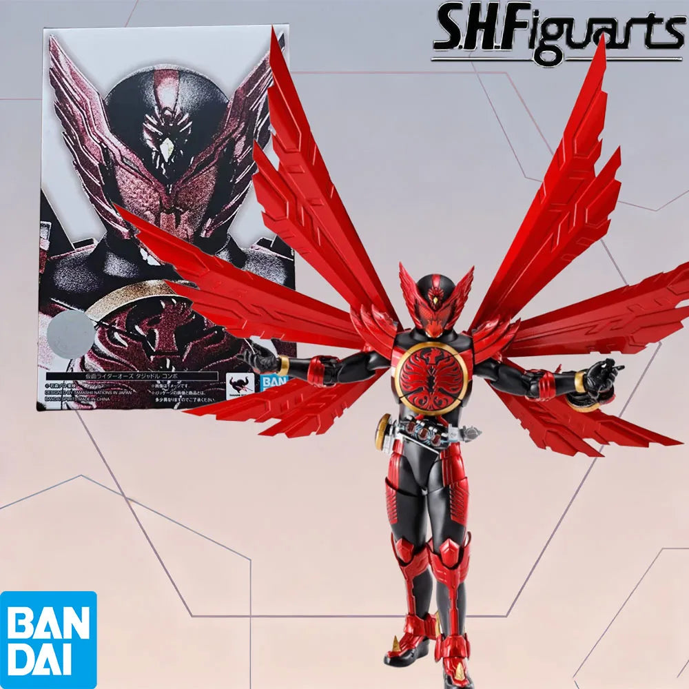 100% Authentic In Stock Bandai S.H.Figuarts Kamen Rider OOO Kamen Rider OOO Action Figure Model Toy