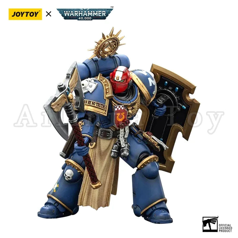 JOYTOY 1/18 Action Figure 40K Ultramarines Titus Metaurus Levantus Torvald Anime Toy