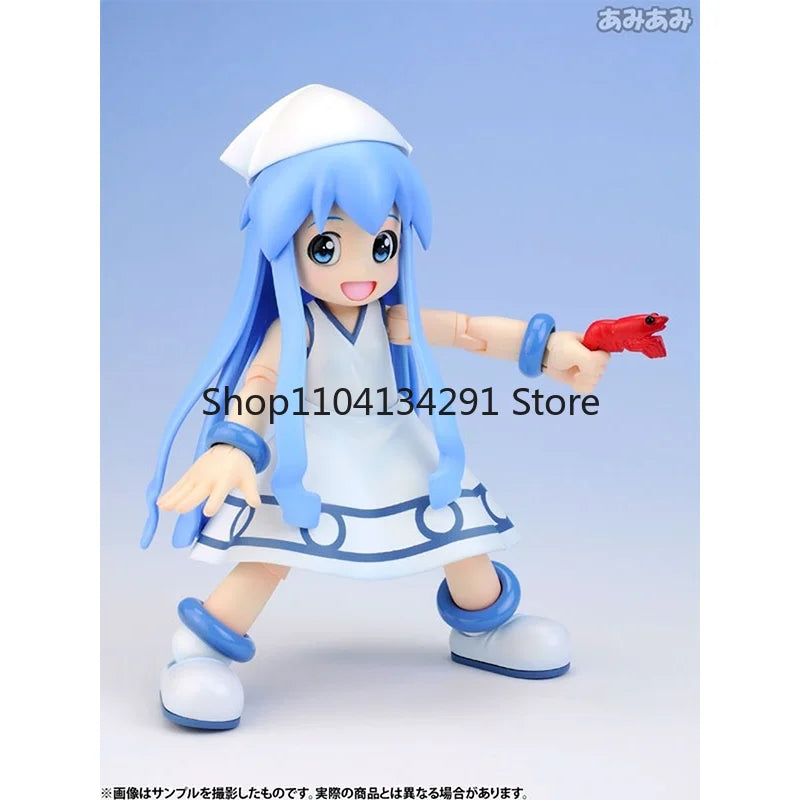 Original Anime Figure THE SQUID GIRL Ika Musume Anime Action Figure Assembly Model Toys Collectible Model Gifts for Children
