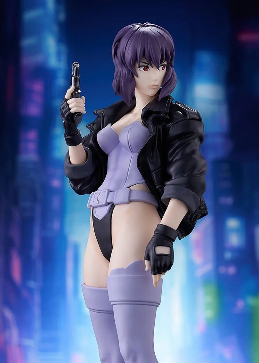18cm/7.09in Koukaku Kidotai S.A.C. Anime Figure Kusanagi Motoko Action Figure Room Decorations PVC Collection Model Doll Toys