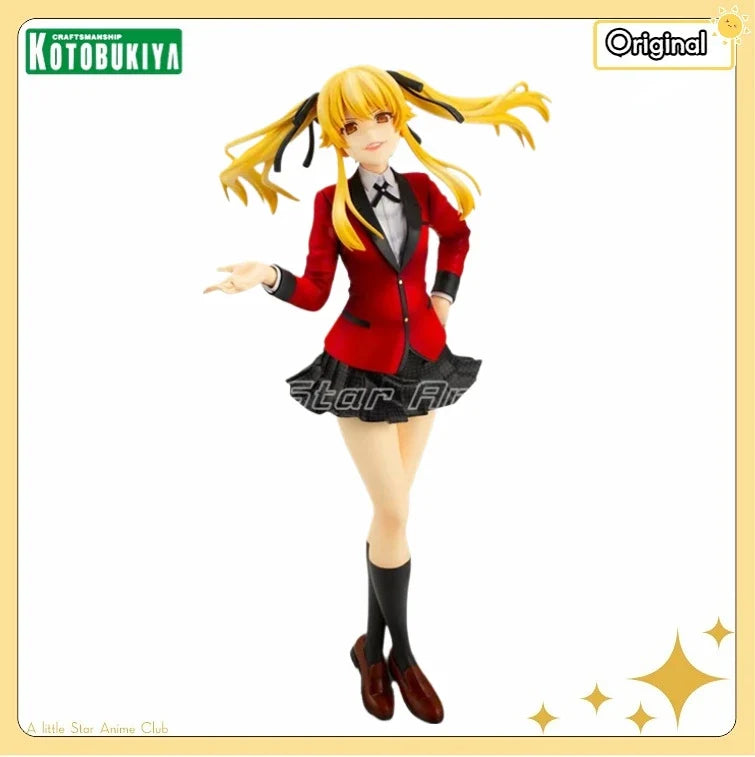 In Stock Original Kotobukiya ARTFX J Kakegurui Saotome Meari 1/8 Model Collection Gifts Anime Figures