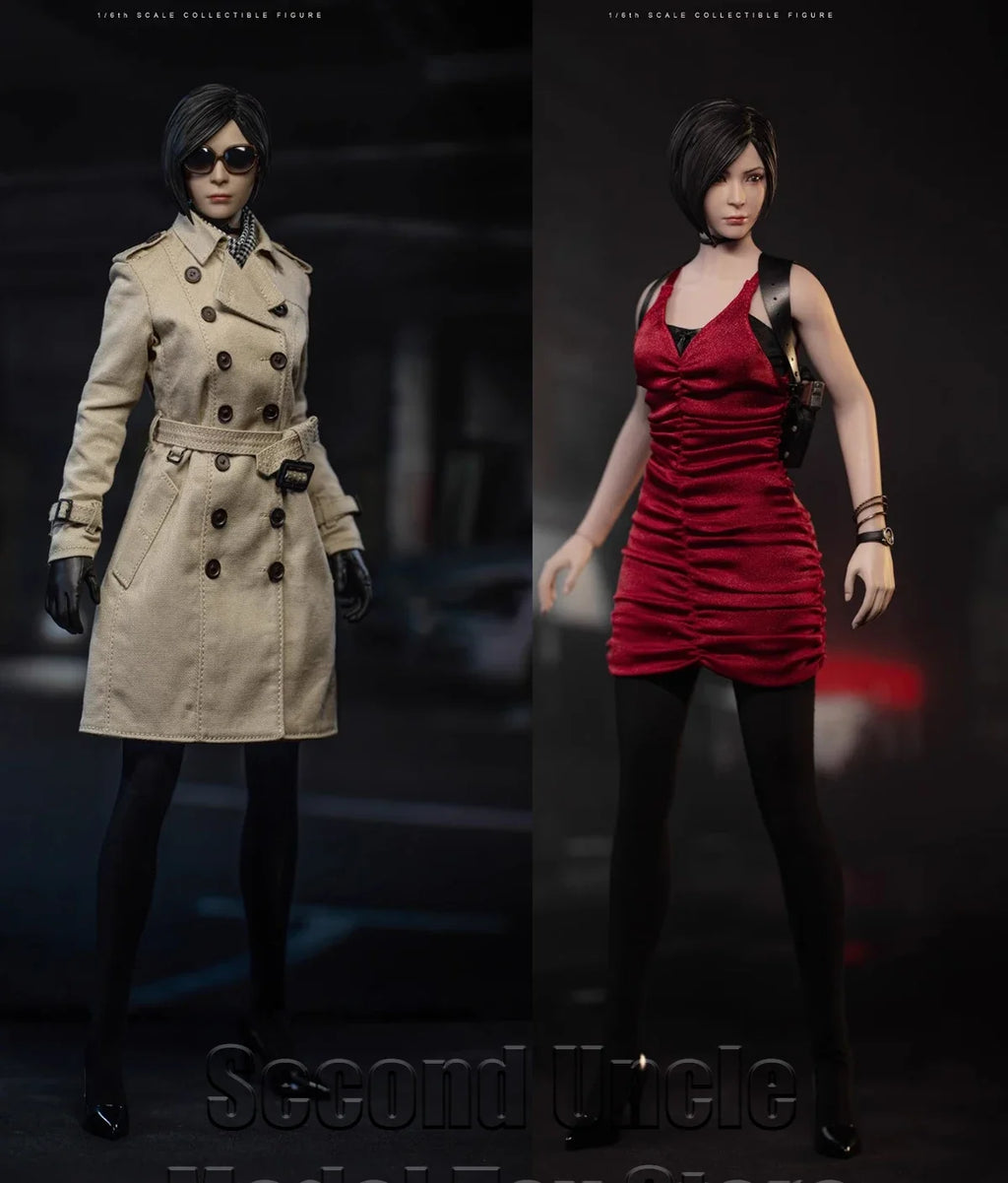 DAMTOYS DMS039 1/6 Ada Wong Figure Model 12'' Female Soldier Action Figure Full Set Collectible Model Toy Gift