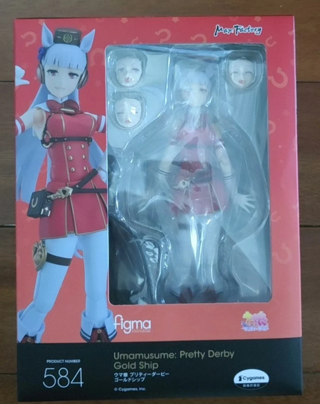 Original Max Factory Figma#584 PrettyDerby Gold Ship Anime Model Toy Gift Collection