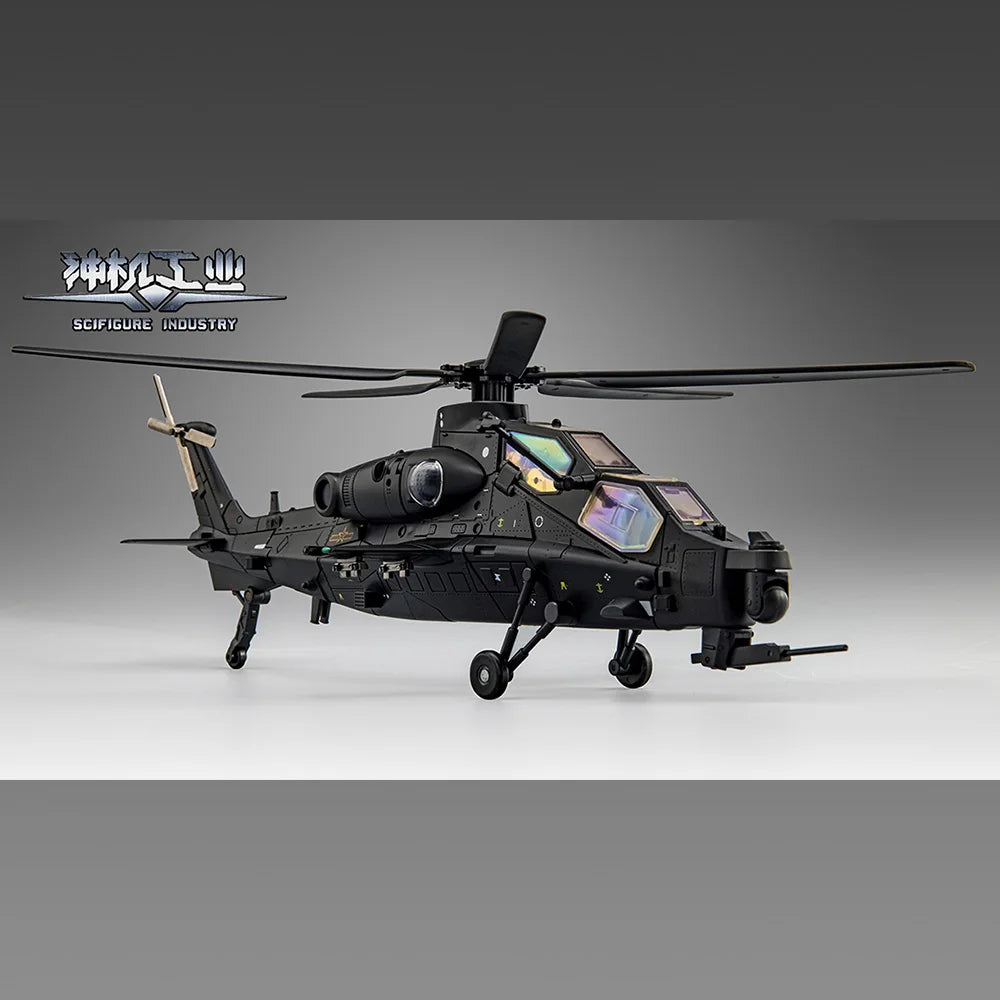 【In Stock】Scifigure Industry TFC Craft Series CS-02 Aegopter CAIC WZ10 Fiery Thunderbolt Helicopter Transformation Action Figure