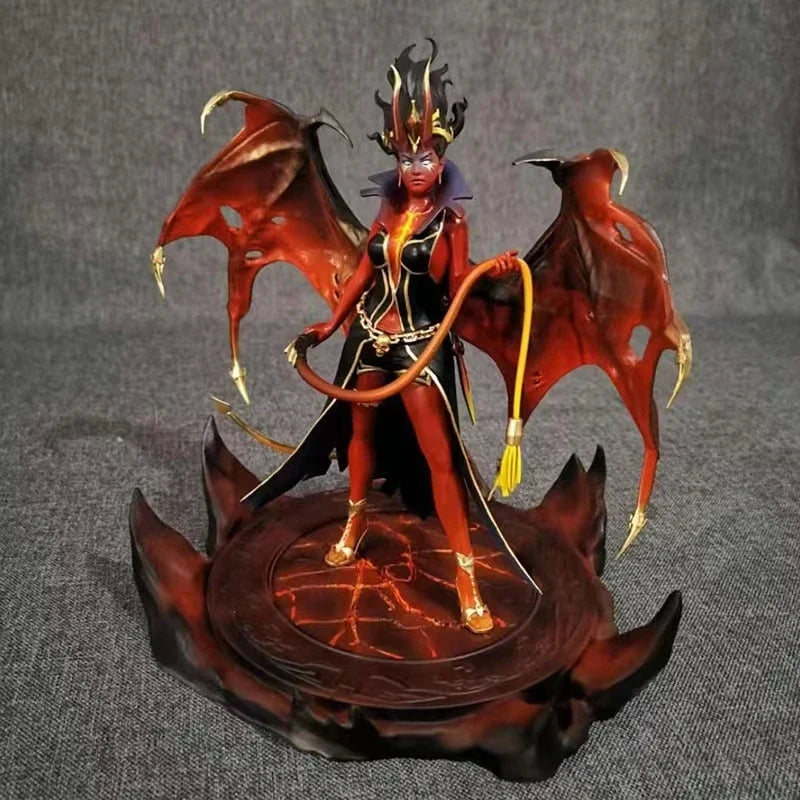 【In Stock】Original DOTA Anime Figurine The Queen of Pain Statue Figures Cartoon Toy Collectible Model Toy A Nice Gift Keepsake