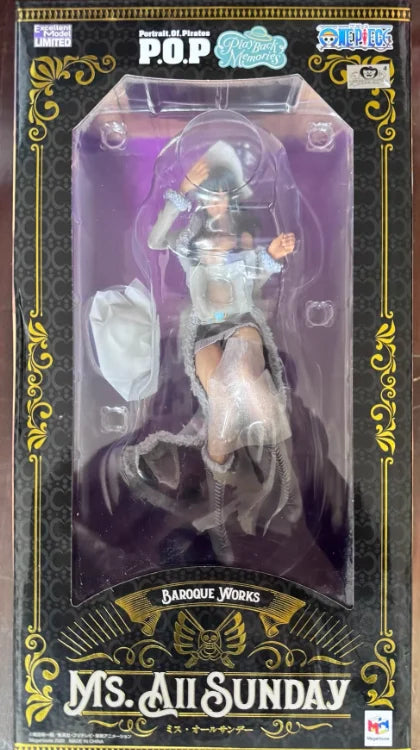 【SF】Auf Lager MegaHouse Portrait of Pirates Playback Memories ONE PIECE Nico Robin 1/8 Scale Figuren Modell Sammlerstück Geschenk