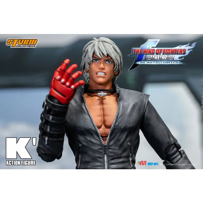 Original Storm Toys The King of Fihters 2002 Unlimited Match K In Stock Anime Action Collection Figures Model Toys