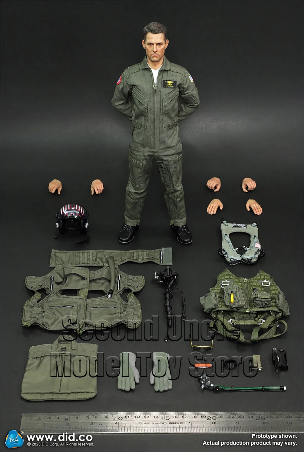 DID MA80170 1/6 The US Navy Fighter Weapons School Instructor Military Action Figure Full Set Collectible Model Toys Gift