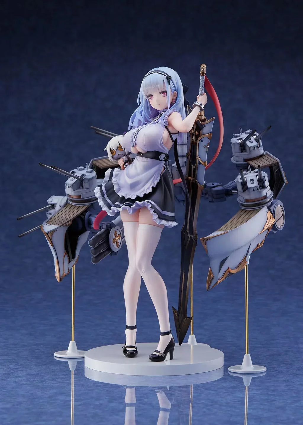 Original Alice Glint Knead Azur Lane Dido royal navy light cruiser Anime Action  Figure PVC Collectible Model toy Game Periphery