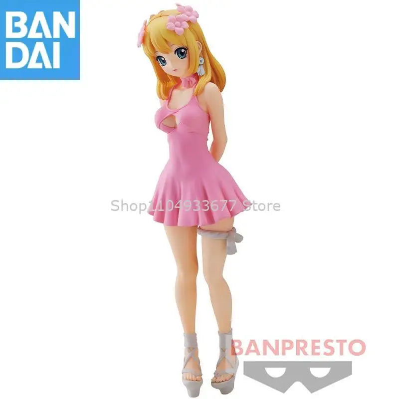 Bandai Dr.stone Figure of Stone World Xeno Houston Infield Amber Nanami Ryusui Ishigami Senkuu Genuine Figure Model Toy Gift