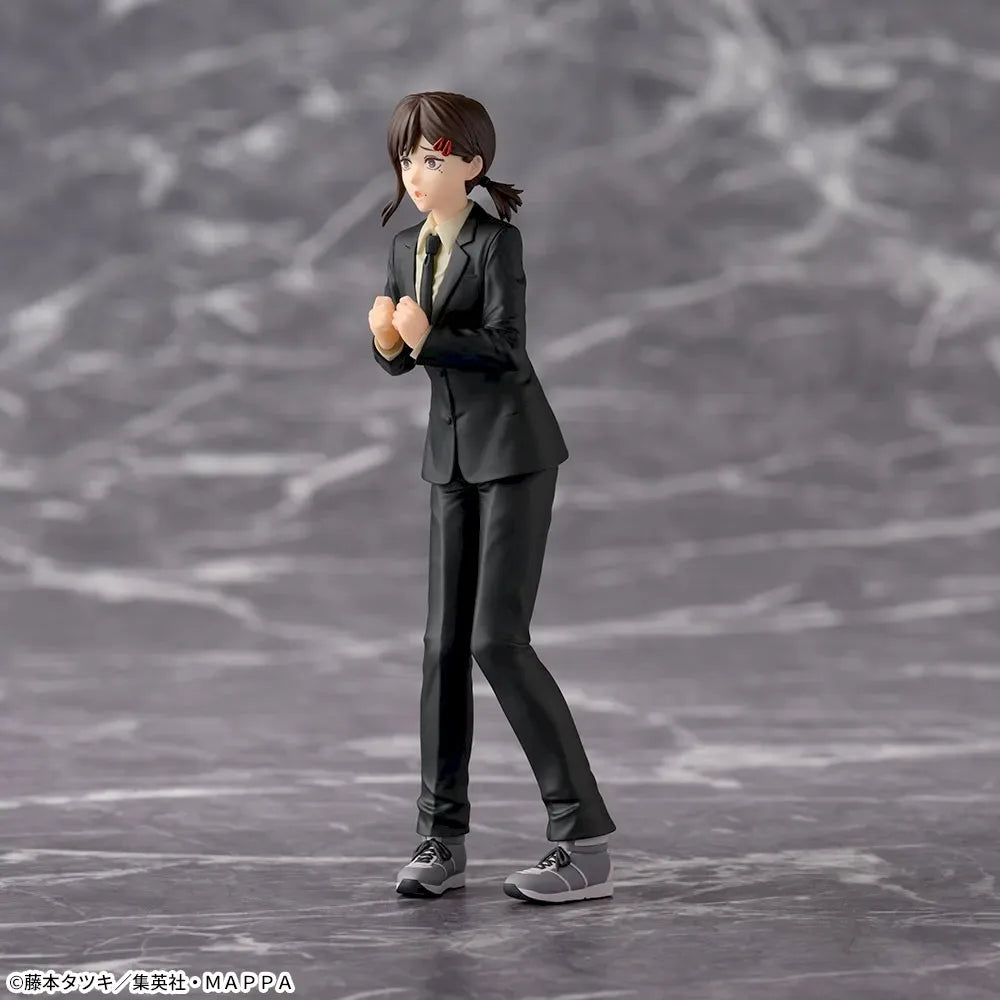 In Stock SEGA Original Genuine TV Anime Chainsaw Man Desktop×Decorate Collections Higashiyama Kobeni 16cm Model Toy Figures Gift