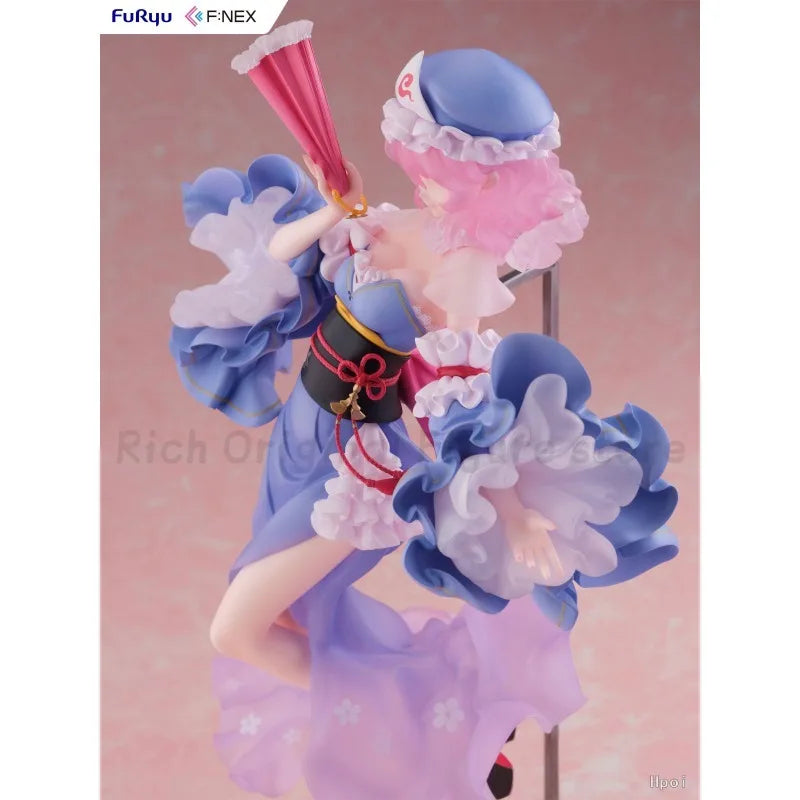 【In Stock】Original F:NEX Touhou Project Saigyouji Yuyuko Illustration By Ideolo 1/6 Scale Anime Figure Model Toys Ornaments