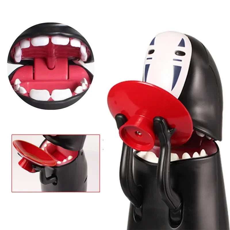 Japanese Anime Movie No Face Model Figure Doll Piggy Bank Faceless Man Piggy Bank Can Automatic Eat Coin Boys Birthday Gifts