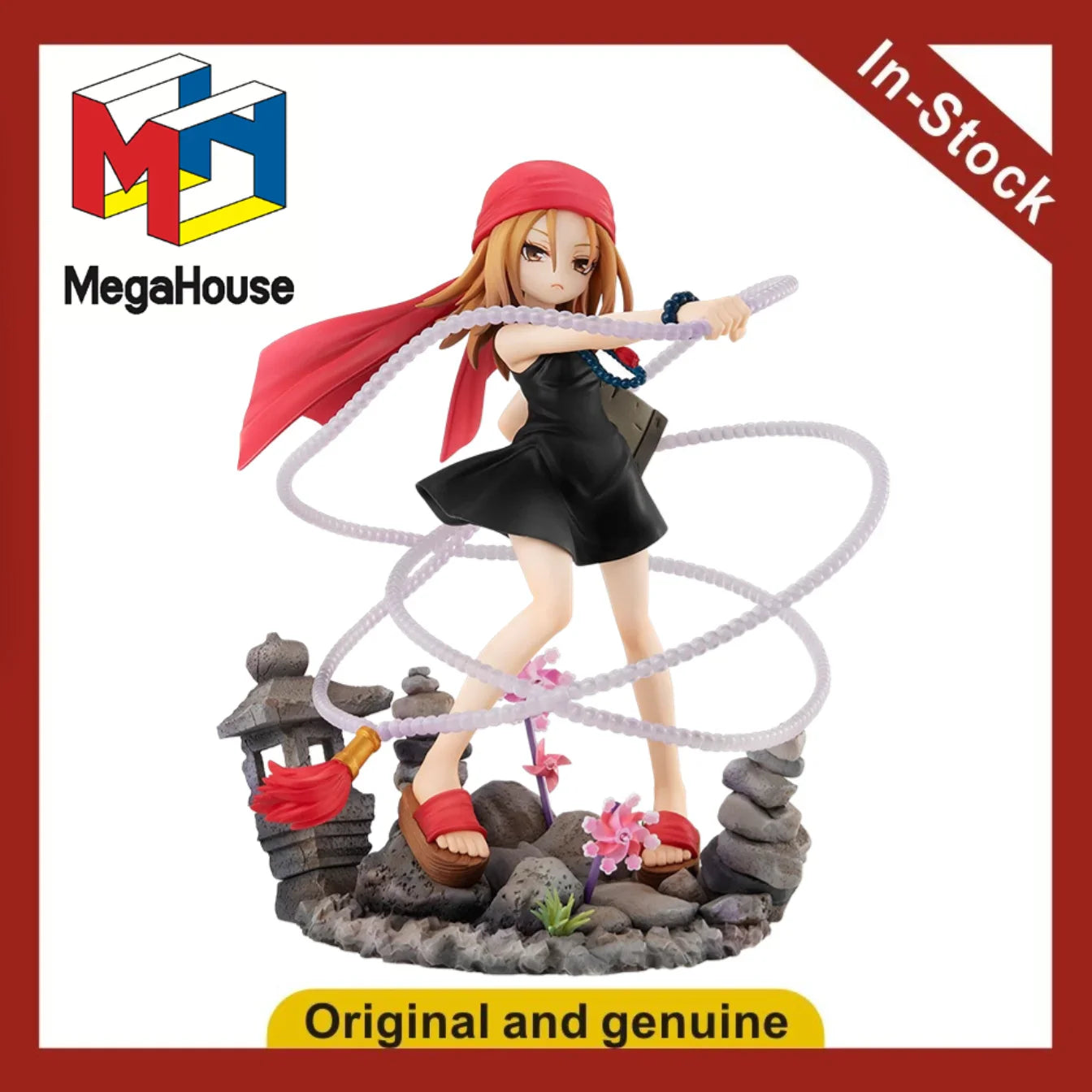 【UA】MegaHouse Lucrea Shaman King Osan Anna Figur Modell Spielzeug Geschenk