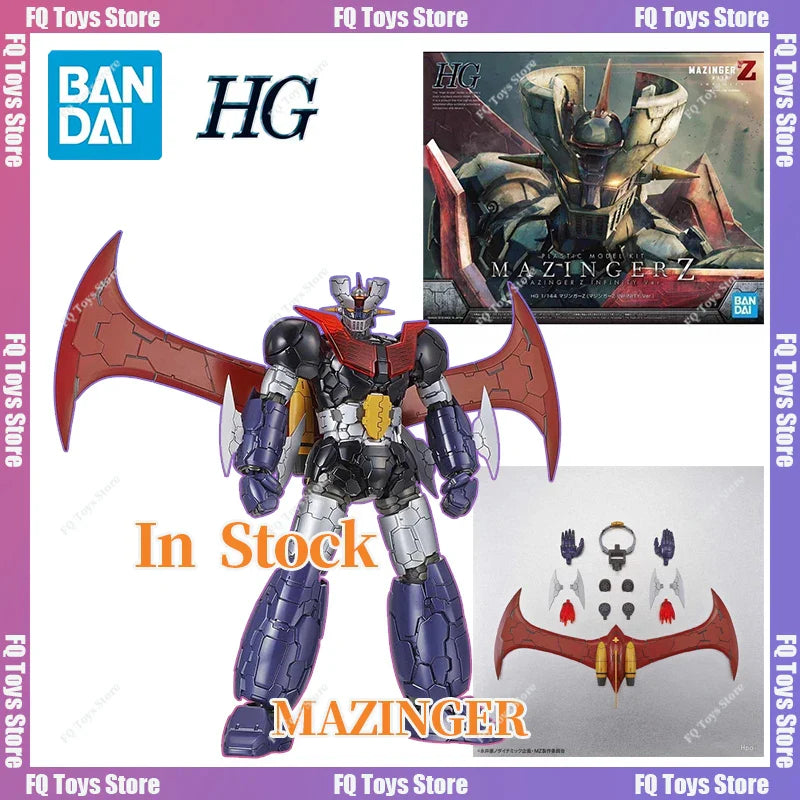 24 Stunden Lieferung Bandai Anime HG MAZINGER Z GENDIZER GETTER KOTETSU JEEG MAZINKAISER Original Modell Spielzeug Actionfigur Geschenk