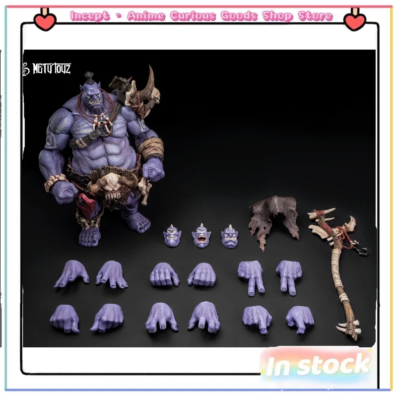 Auf Lager Abenteuerwelt Antiker Talisman Erstes Wissen Kannibale Magier 25cm Actionfigur Modell Ornament Sammlerstück Spielzeug