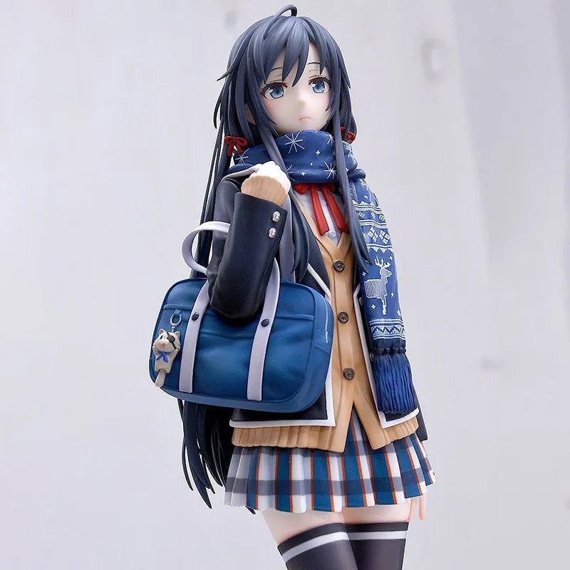 My Teen Romantic Comedy Snafu Yukinoshita Yukino Anime Pretty Girl Standing Figure Fashion Desktop Decor Cute Toy Surprise Gifts