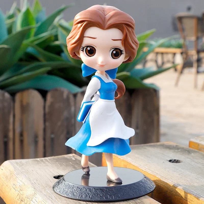 HOT 20+ Style Princess Q Posket Princess Snow Elsa & Anna clown PVC Anime Dolls Figures Collectible Model Kid Toys Gift