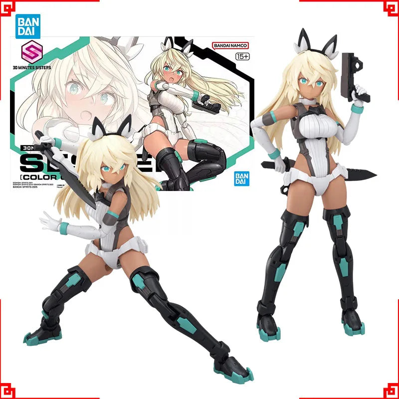 Bandai 30 Minutes Missions Model Kit 30MS Sestieh Color C Action Figure Building Kit Anime Figures Toys For Boys Gift