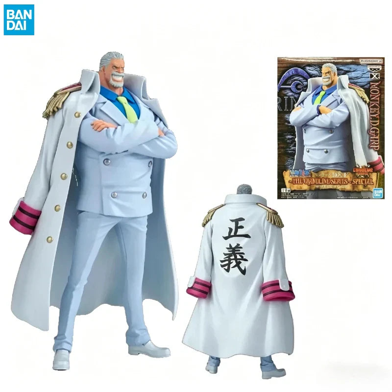 【AUF LAGER】Original Banpresto DXF The Grandline Series Special One Piece Monkey D. Garp 17cm Actionfigur PVC Sammlerstück Modell