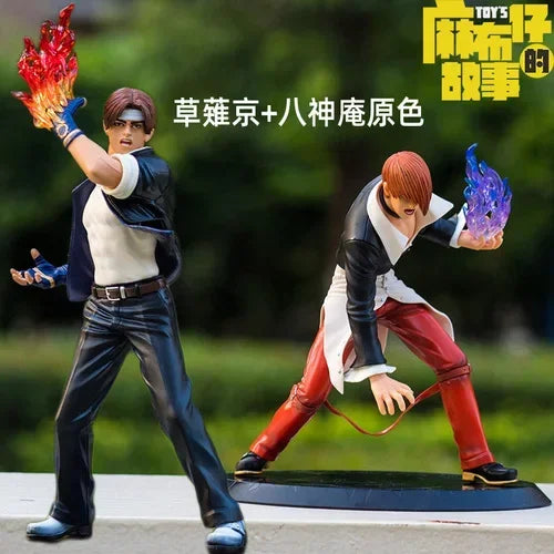 THEKINGOFFIGHTERS Action Figure Kyo Kusanagi Iori Yagami Mari Angel Game Model Ornament Toys Children Gifts