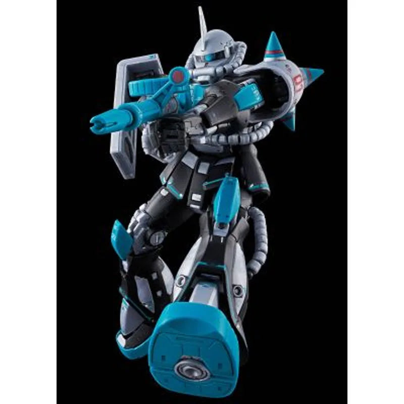 Bandai Original MODEL KIT GUNDAM RG MS-06S Zaku II [Hatsune Miku Version] 1/144 Anime Action Figure Assembly Model Toys  Model
