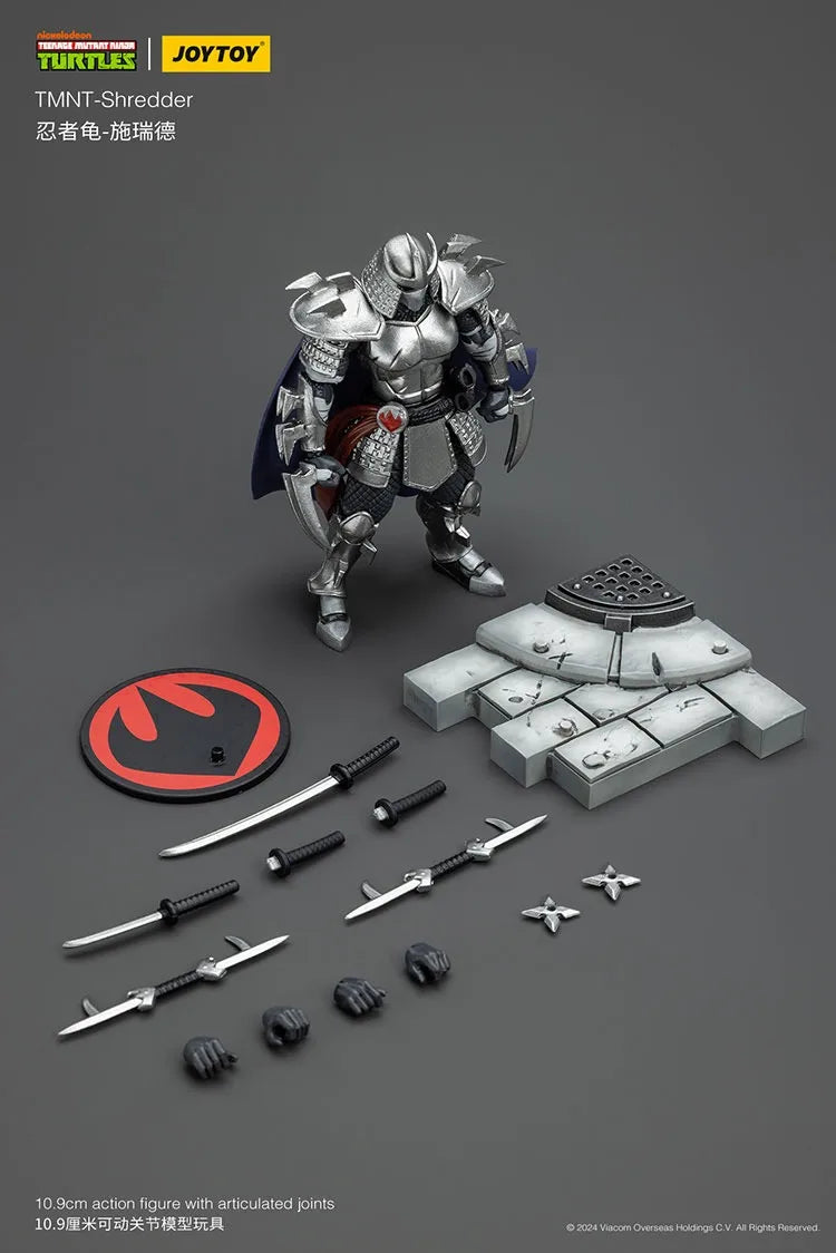 JOYTOY TMNT TMNT-Shredder Action Figures Doll Collection Decoration Gift Collect Toy Model Garage