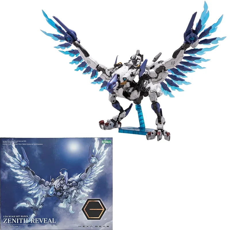 KOTOBUKIYA Original in Stock Hexa Gear (HG125) Zenith Reveal 1/24 Anime Cartoon Assemble Model Kit Action Figure Gifts Toys