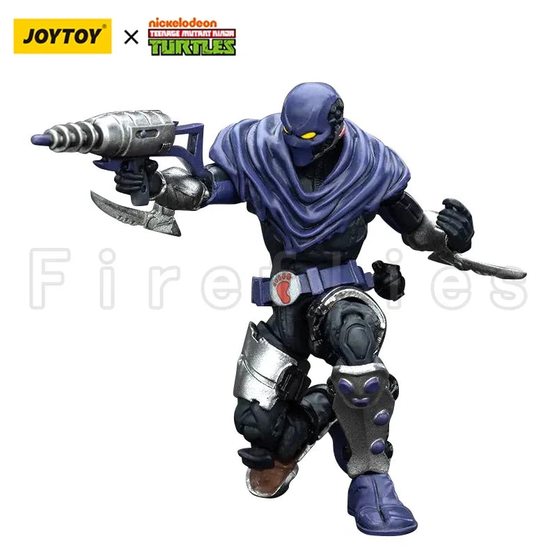 1/18 JOYTOY Action Figure Turtles Shredder Foot Clan AB Re-issue Version Anime Model Toy