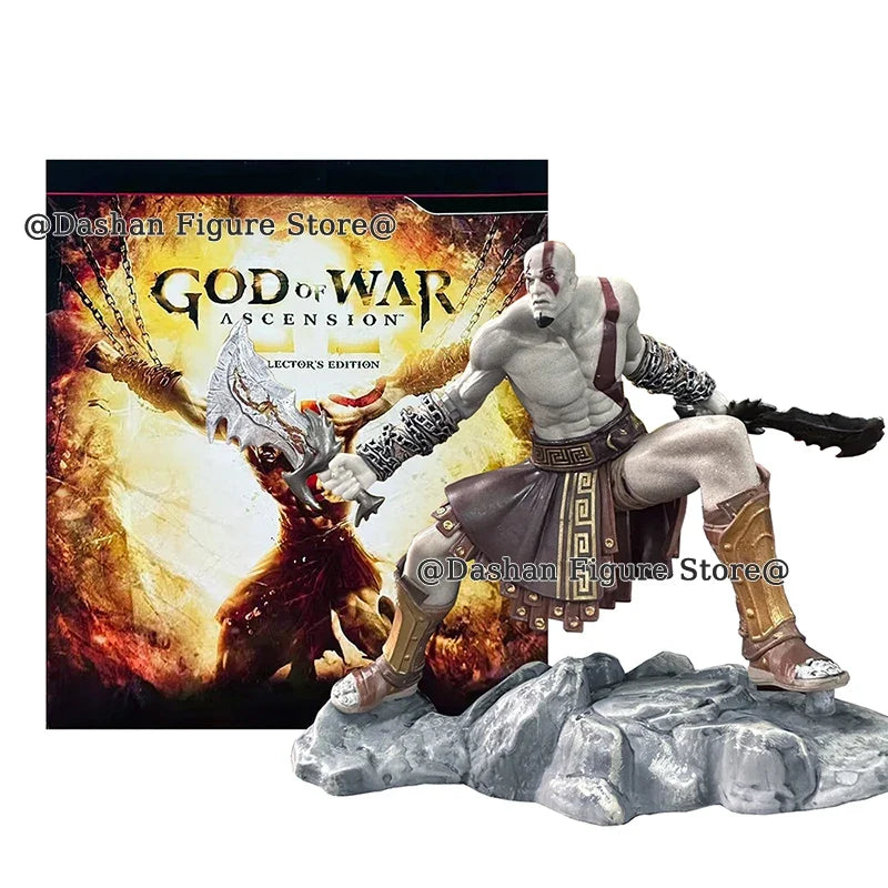 Game God of War Kratos Action Figure 18cm PVC Movable Ghost of Sparta Collection Kratos Statue Model Toys