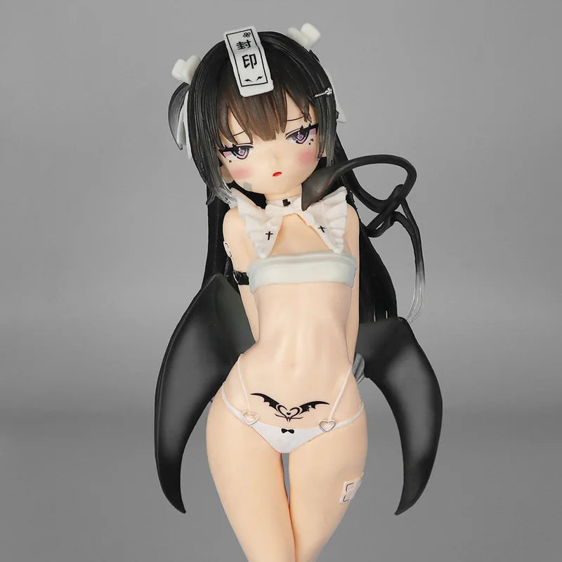 28cm Trainee Nurse Little Devil Lily-Chan Anime Girl Figure Model Statue Collection Desktop Decoration Ornament Gifts In Stock